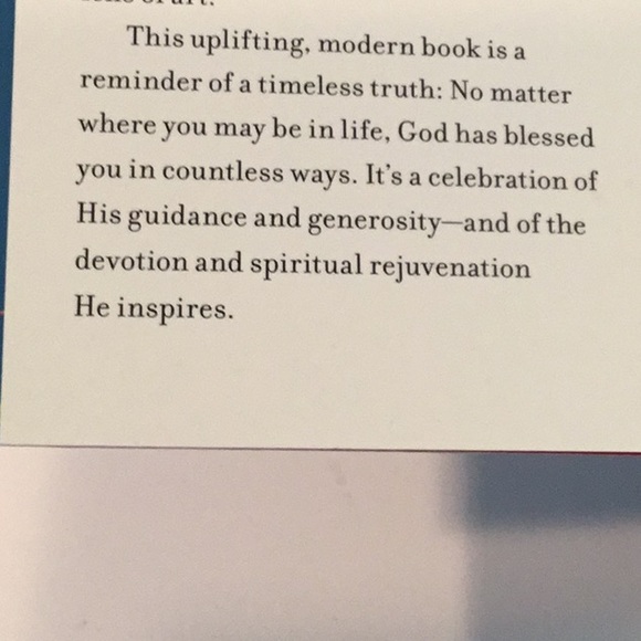 Spiritual, Inspirational Book. We Are So Blessed. - Picture 5 of 6
